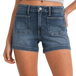 NWT H&M Classic Blue Jean Shorts Size 8